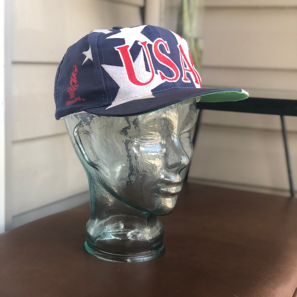 Vintage Olympics USA SnapBack Hat